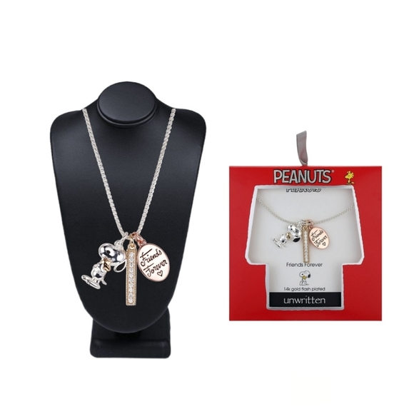 Snoopy Pendant Necklace Friends Forever - Picture 3 of 3
